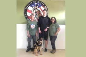 eric with service dog