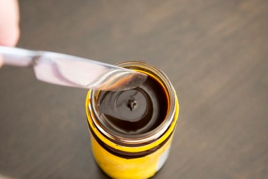 Yeast spread in jar.