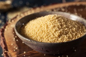 Raw Organic French Couscous in a Bowl