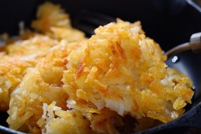 Hash Brown in a Cast Iron Pan