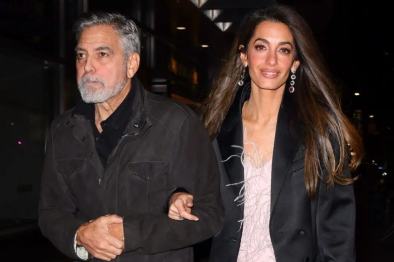 George Clooney and Amal Clooney