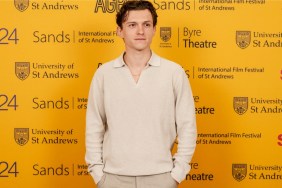 Tom Holland attends the Opening Night of the Sands: International Film Festival of St Andrews on April 19, 2024 in St Andrews, Scotland.