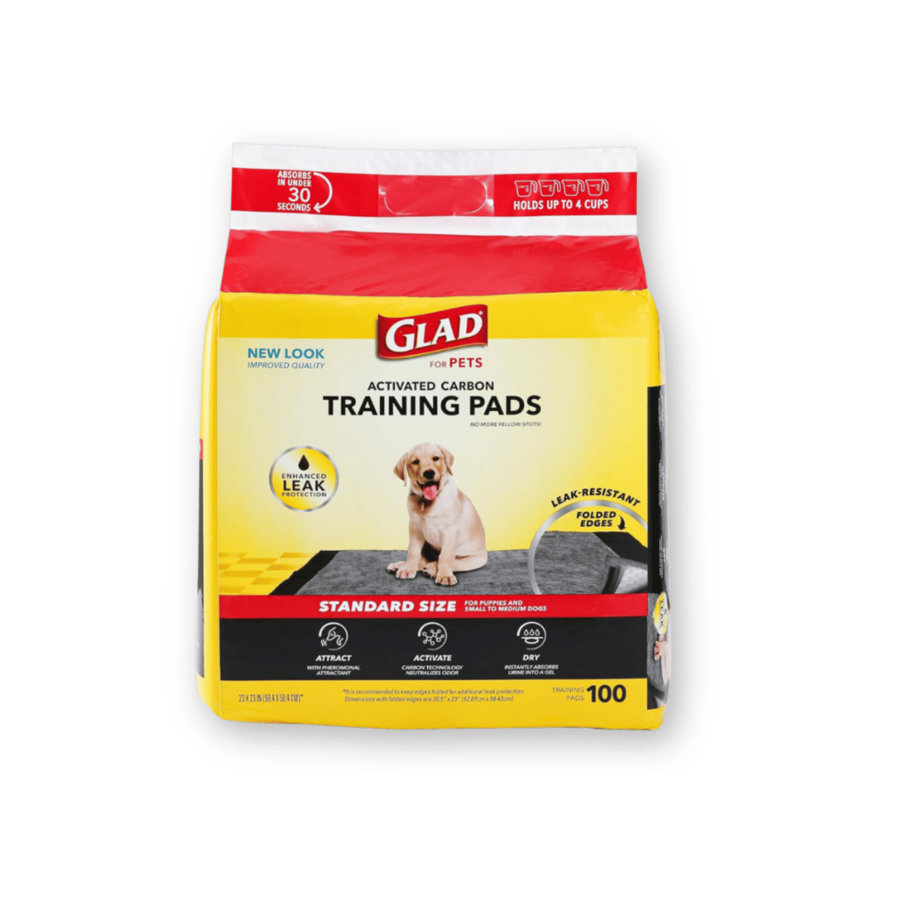 Glad-Activated-Training-Absorbent Glad Activated Carbon Training Pads