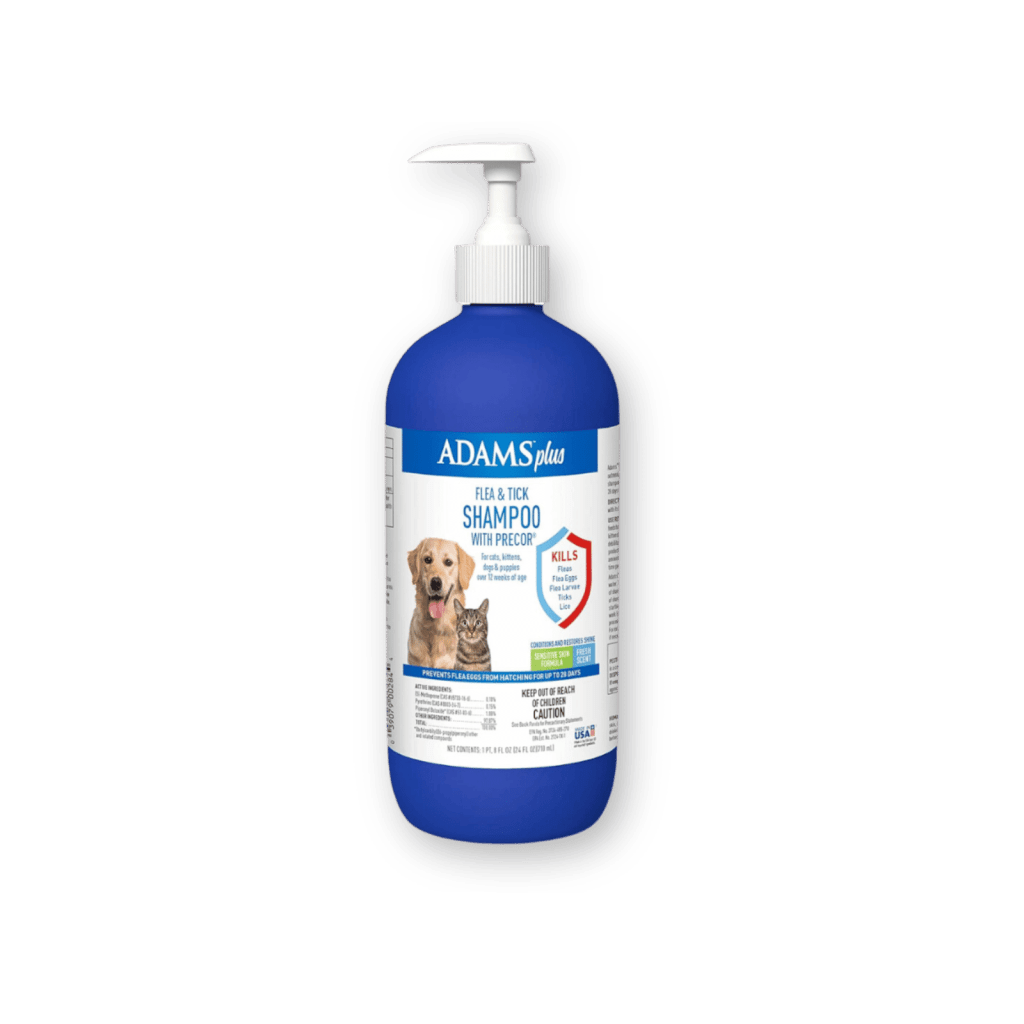 adams dog shampoo