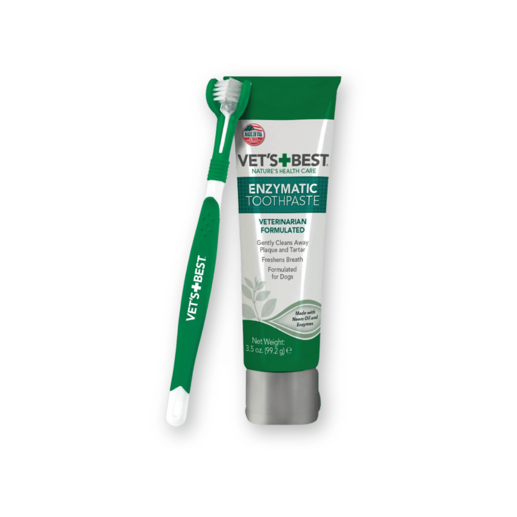 vet's best toothbrush for dogs