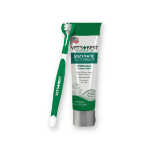 vet's best toothbrush for dogs