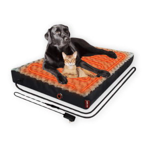 HyphessAda Heated Dog Bed