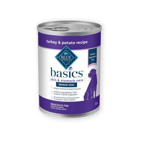 Blue Buffalo Basics Senior Dog Skin & Stomach Care