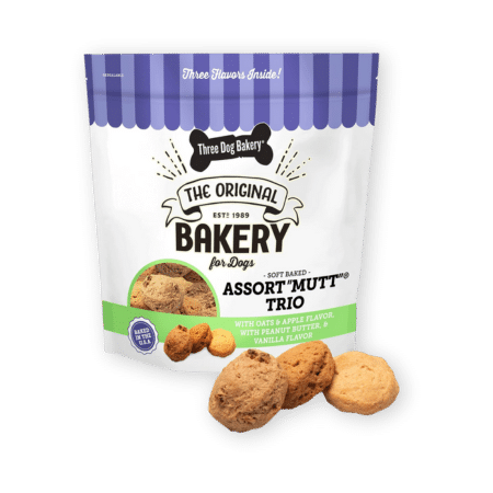Three Dog Bakery Assort”Mutt” Trio