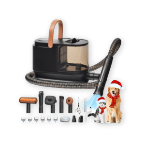 Bunfly Dog Grooming Kit with Vacuum