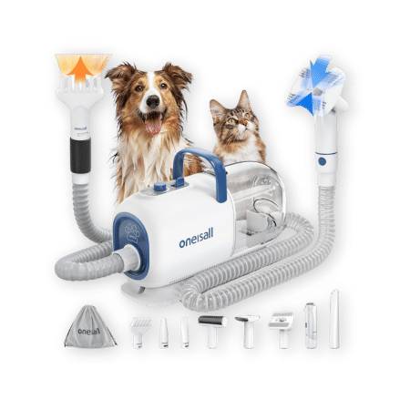 Oneisall Dog Vacuum and Dryer Grooming Kit