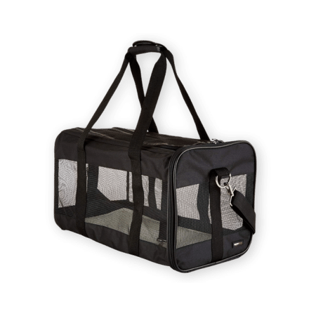 Amazon Basics Soft-Sided Mesh Pet Travel Carrier