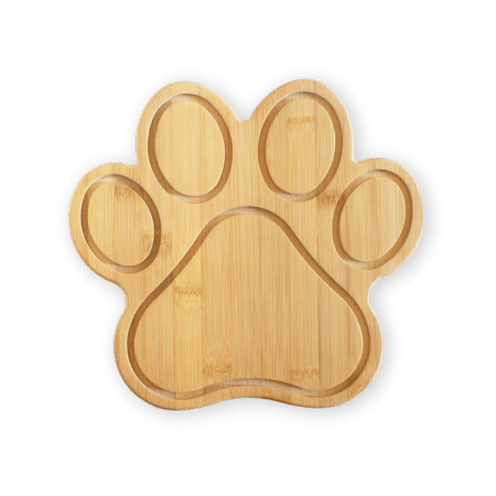 Totally Bamboo Paw Shaped Cutting Board