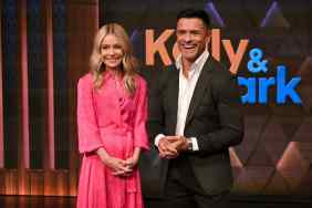 Kelly Ripa and Mark Consuelos co-host "Live with Kelly and Mark" for the last time at 7 Lincoln Square, featuring special guest Anderson Cooper with coverage airing on Tuesday, April 1, 2025.