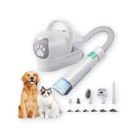 8VR Dog Grooming Kit and Vacuum