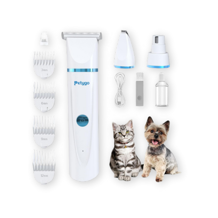 PETYGO 3-in-1 Dog Grooming Clippers Kit