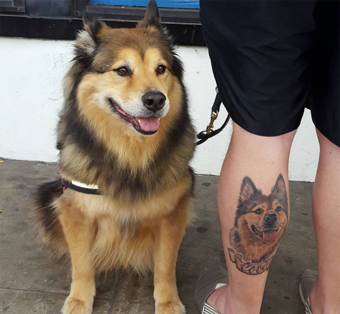 Dog Owner Pet Tattoo