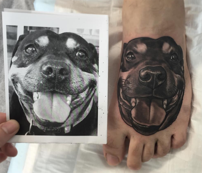 Dog Owner Pet Tattoo