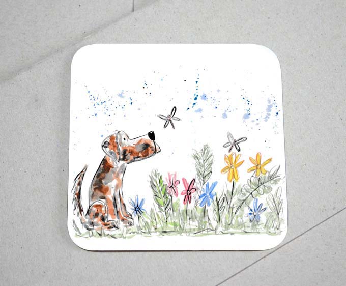 Dog Art Coasters